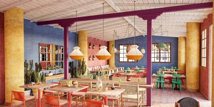 Za příplatek si můžete dopřát speciality v á la carte restauraci, která se zaměřuje na mexickou kuchyni.