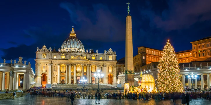 Advent na italský způsob: zájezd do Říma a Vatikánu s ubytováním i snídaní