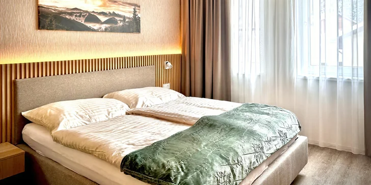 Vybrať si môžete malý apartmán s dvojlôžkom, ktorý je ideálny pre dvojice.