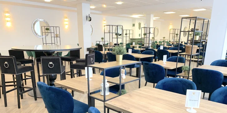 V téhle hezké restauraci si pochutnáte na polopenzi.