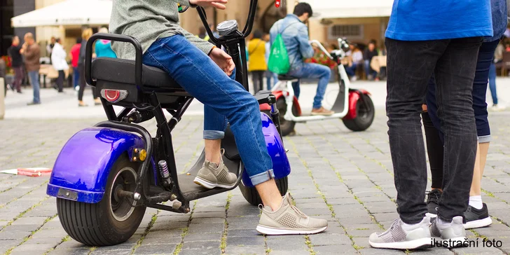 Praha z nové perspektivy: Půjčte si elektrickou koloběžku