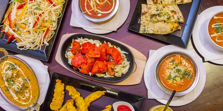 S otevřeným voucherem v hodnotě 700 Kč si můžete dopřát jakékoli jídlo z menu Desi Dhaba. 