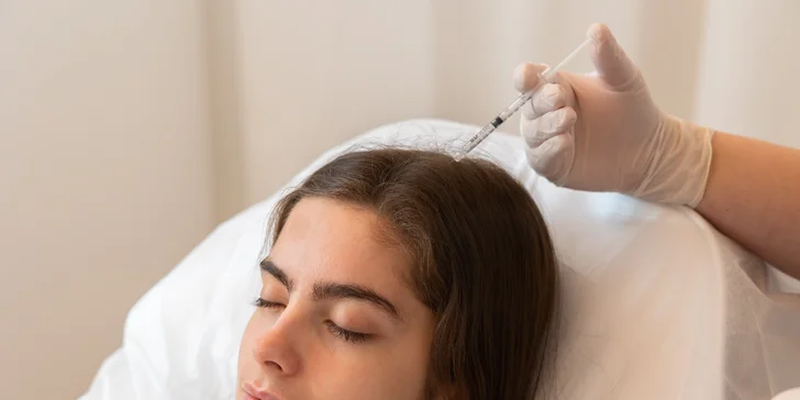 Plazmaterapia sa využíva aj na stimuláciu zárodočných buniek vlasových folikulov pri vypadávaní vlasov