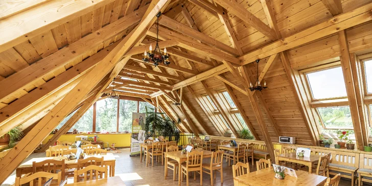 V areálu zoo je restaurace, kde se můžete stavit na občerstvení.