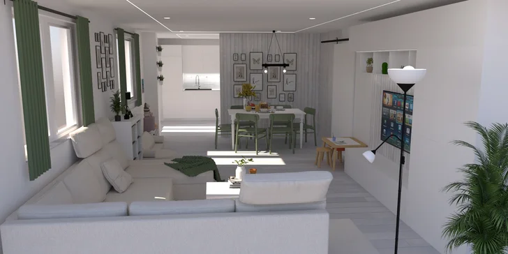 Moderní skandinávie – světlý, vzdušný a nadčasový interiér, který spojuje funkčnost s krásou.