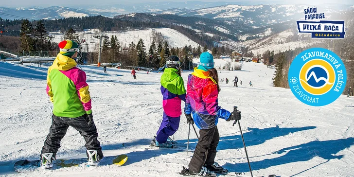 Celodenný skipas do lyžiarskeho strediska Snowparadise Veľká Rača