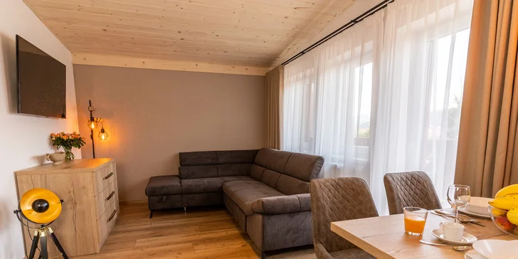 Rodinný apartmán s balkónom