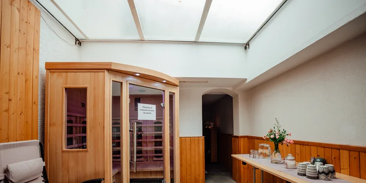 ... i finská a infra sauna...