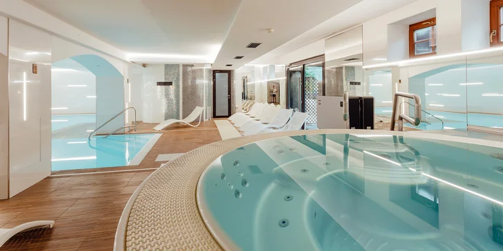Do wellness máte neomezený vstup.