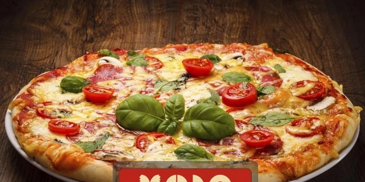 Vyberte si bezlepkovou pizzu z nabídky.