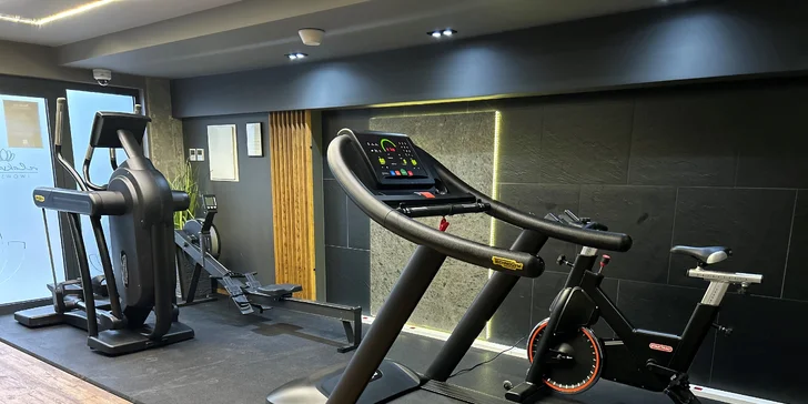 Navštívit můžete také hotelové fitness. 