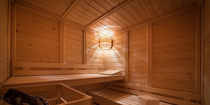 Čeká tu na vás finská i parní sauna, vnitřní bazén a whirlpool.