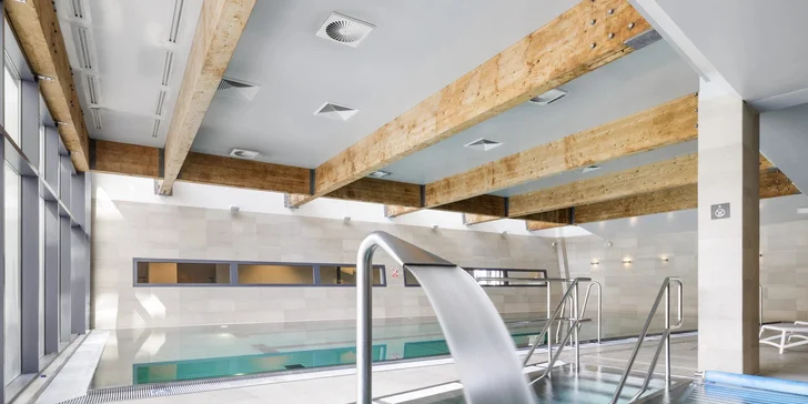 Hosté můžou využít wellness v hotelu Marine. 