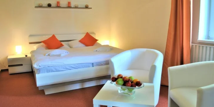 Wellness apartmán má vše co potřebujete pro pohodovou relaxaci.