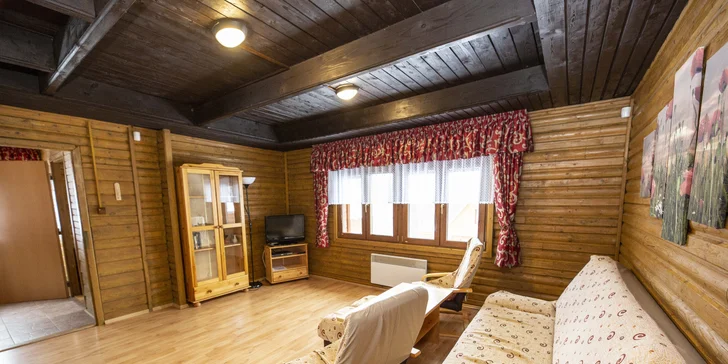 Kapacita srubu je až 8 osob.