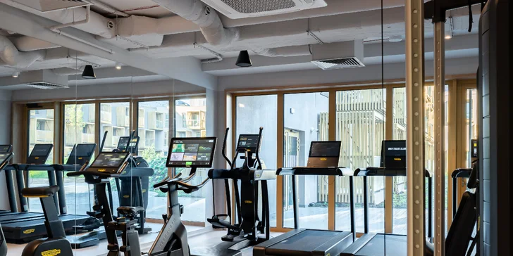 Aktívny zostane vďaka vybavenej fitness zóne.