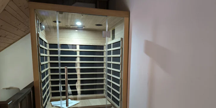 Za príplatok si môžete dopriať relax v infrasaune.