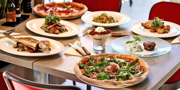 Italská restaurace La Strada: otevřené vouchery na 500 nebo 1000 Kč