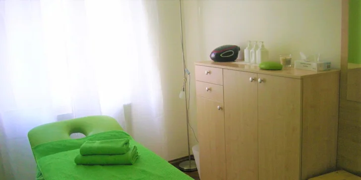 Užijete si 50minutovou masáž.