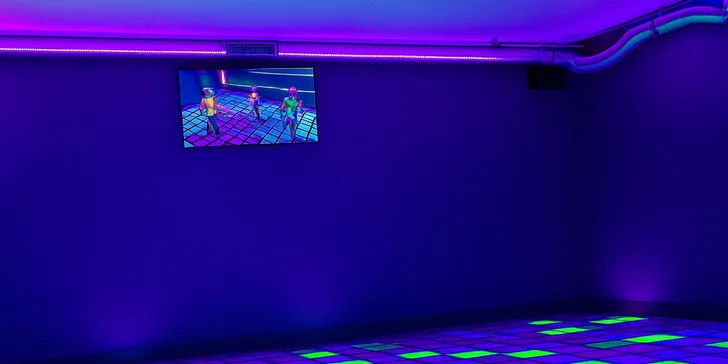 Právě tady se parádně vyřádíte na moderní interaktivní herní podlaze Pixel Floor.