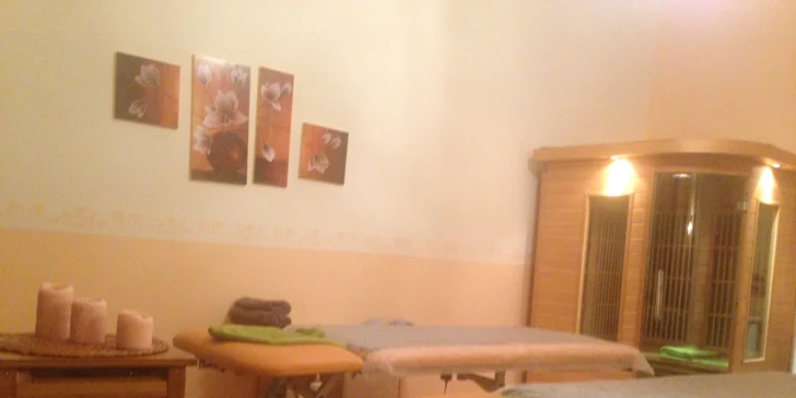 Každá procedura trvá 30 minut, to jsou celkem 2 hodiny nerušené relaxace.
