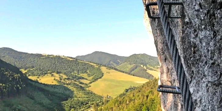 VIA FERRATA DVE VEŽE LIPTOVSKÉ REVÚCE