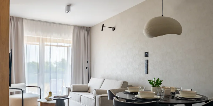 V apartmáne nájdete TV aj bezplatné Wi-Fi pripojenie.