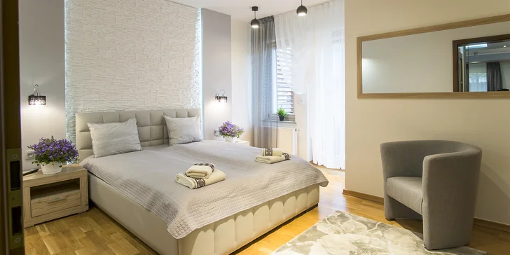 Na výběr je nespočet apartmánů různých velikostí a dispozic. 