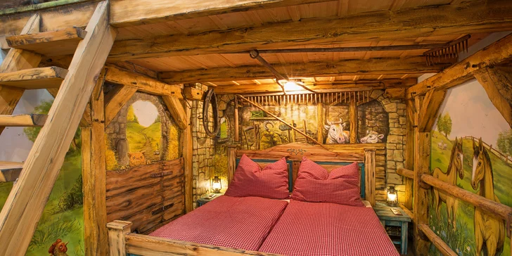 U Ježibaby, Na Statku, Letiště, U Rybáře... Třeba v takových apartmánech se zabydlíte. 