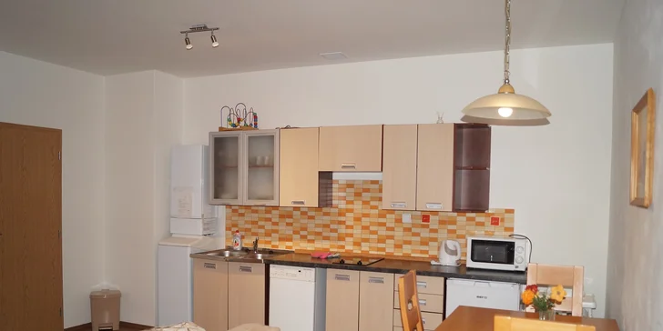 Z balkónu se můžete kochat pohledy do přírody.