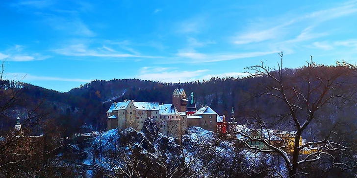 Romantika s výhledem na hrad Loket: 1–2 noci s bohatou snídaní pro dva