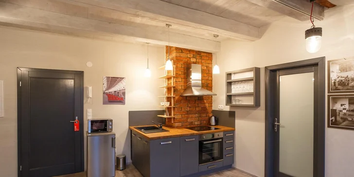 Do niektorých apartmánov sa zmestíte len dvaja, do iných traja. (Na fotke apartmán Eames)