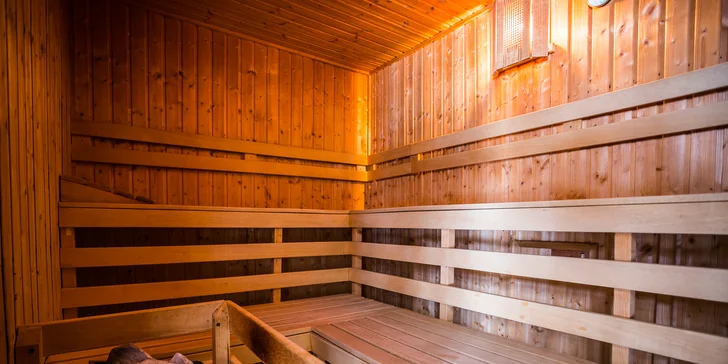 Vstup do wellness máte neomezený. Co zkusit finskou a parní saunu?