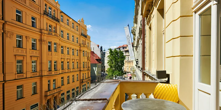 V ponuke sú aj apartmány s balkónom.