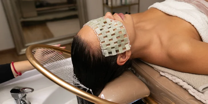 Head Spa s LED terapiou alebo mezoterapiou pre pokožku hlavy a vlasov v Anzu Cosmetics