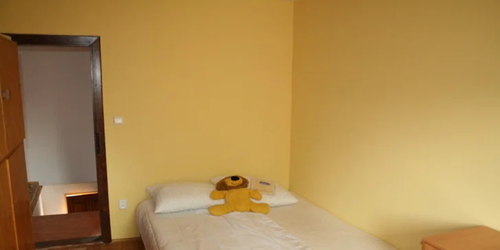 Přichystají vám tu útulný dvoulůžkový pokoj