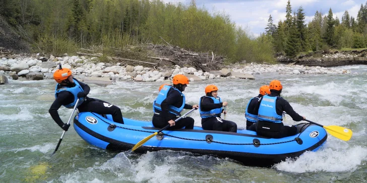 Adrenalínový rafting na divokej rieke Białka aj s videozáznamom