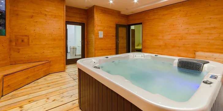 V cene pobytu máte hodinový privátny vstup do hotelového wellness centra.