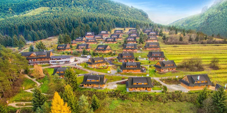 Ak hľadáte miesto pre dokonalý relax v lone prírody, v Rezorte Drevenice Terchová ste na správnom mieste