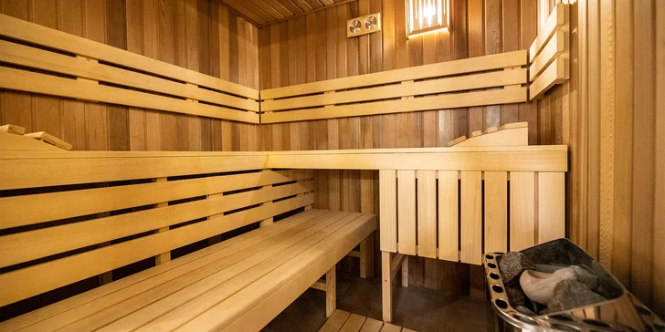 V naprostém soukromí si vychutnáte nicnedělání ve vířivce, finské sauně a relax zóně.