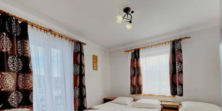 Trojlôžková izba s balkónom