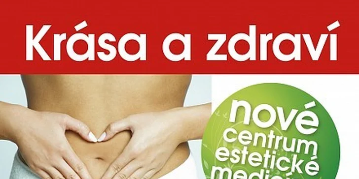 2380 Kč za bezbolestnou \\\"liposukci\\\" pod lékařským dohledem a lymfodrenáž