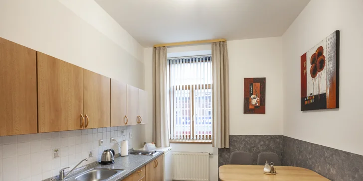  Apartmány pak nabídnou i plně vybavenou kuchyňku. 