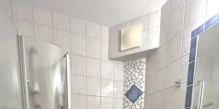 Vlastní koupelna s toaletou je samozřejmostí. 
