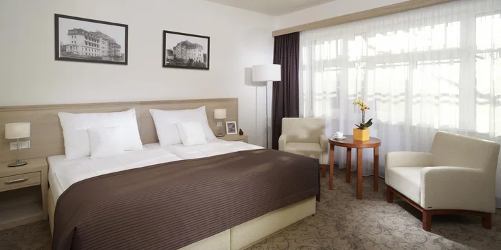 Ubytujete se v 4* Spa & Kur Hotelu Harvey.