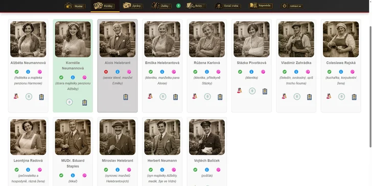 Čeká vás opravdová detektivní práce v intuitivním online rozhraní, které vás nenechá na pochybách, že jste součástí skutečného vyšetřování.
