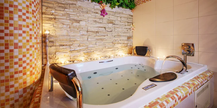 Přímo v penzionu si můžete vychutnat vstup do privátního wellness na 2 hodiny (dle varianty). 