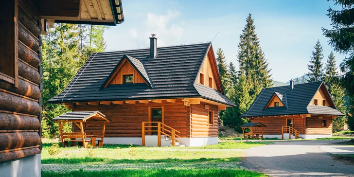 Úpatí Vysokých a Západních Tater: pobyt s rodinou nebo partou v komfortních chatkách