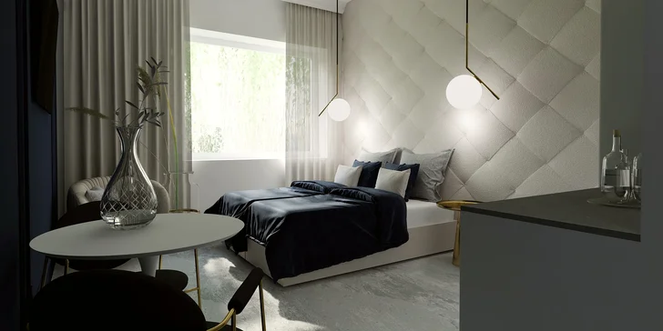 Na dovolenku vo dvojici alebo s celou rodinou môžete prísť kedykoľvek do konca roka (na fotke izba Double room, prípadne Twin).