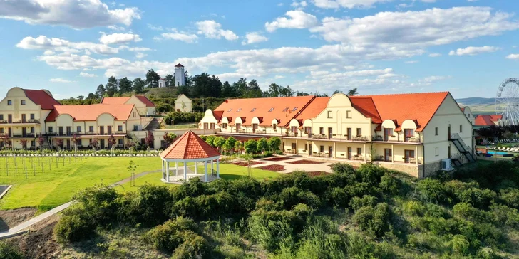 Relax ve Vinařství U Kapličky: bohatá večeře, wellness a ochutnávka vín